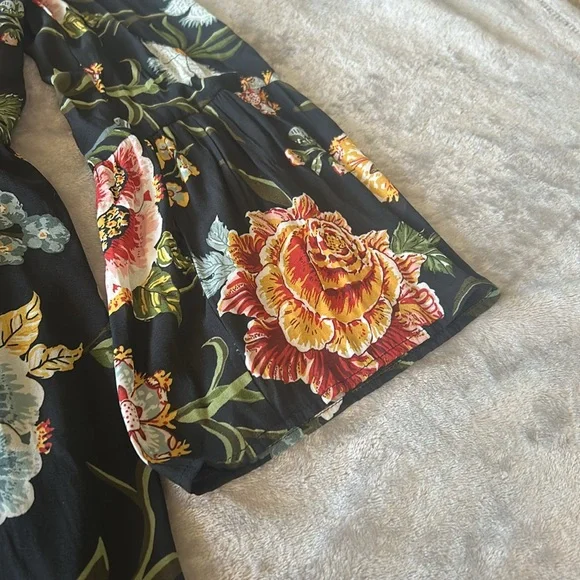 Loft floral long sleeve dress - Picture 2 of 6